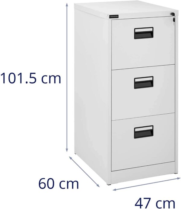 3-Drawer Filing Cabinet - Image 2