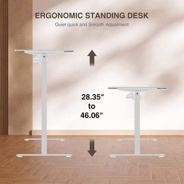 Electric height Adjustable standing desk - Image 5