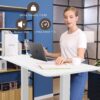 Electric Height Adjustable Standing Desk - Image 4