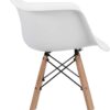 Eames Dining Chairs with Arm - Image 4