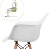 Eames Dining Chairs with Arm - Image 3