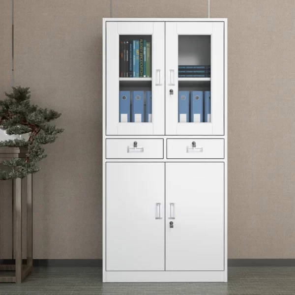 2-Door Metallic Office Cabinet - Image 2