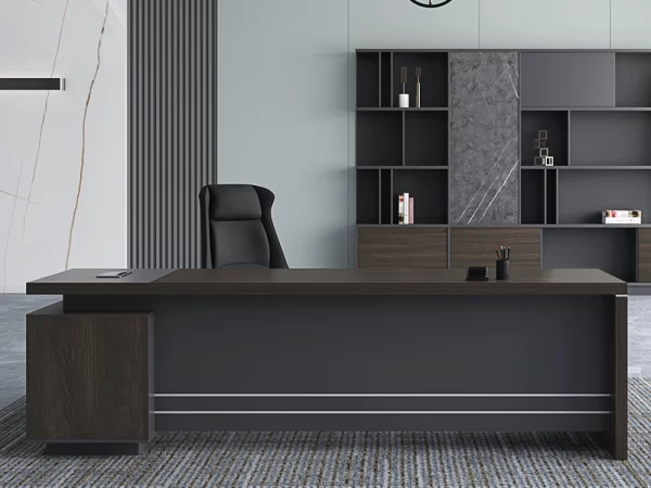 1.6m executive office desk. - Image 5