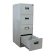 4 - Drawer Metallic Office Cabinet. - Image 3