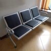3-Link Heavy padded office visitor's bench.