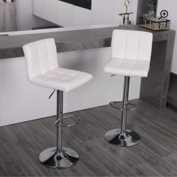 ludmil swivel adjustable bar stool - Image 4