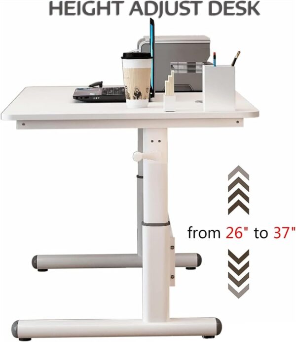 Manual height adjustable desk - Image 2