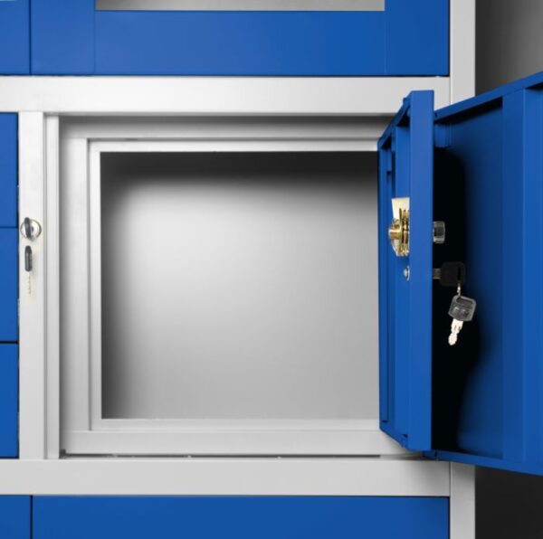 2-Door office filling cabinet with safe - Image 4