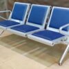 3-Link Heavy padded office visitor's bench. - Image 3