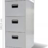 3-Drawer Metallic Cabinet - Image 5