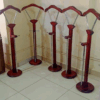 Mahogany Office Coat Hanger. - Image 3