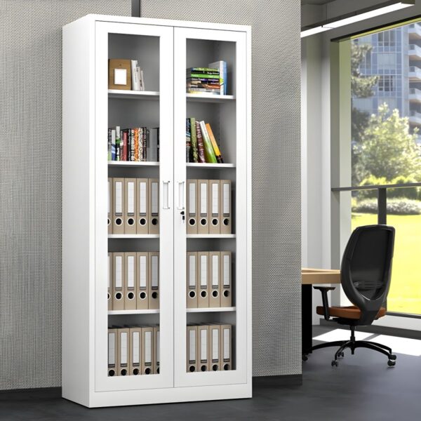 Full Glass Metallic Cabinet - Image 4