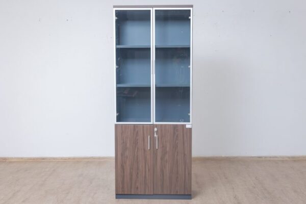 2-Door Wooden File Cabinet