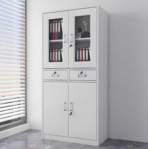 2-Door Metallic File Cabinet