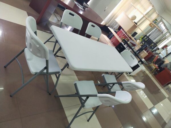 6 Seater Foldable Dining Set