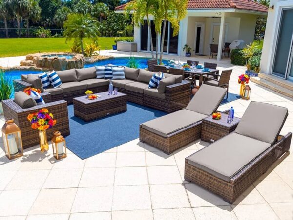 7-Seater Outdoor Sofa Set