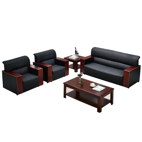 5-Seater Mahogany Sofa Set