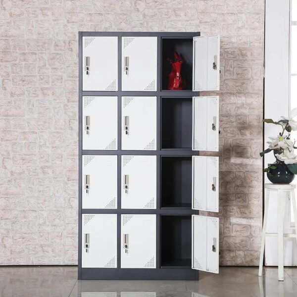 9-Door Industrial Storage Cabinet