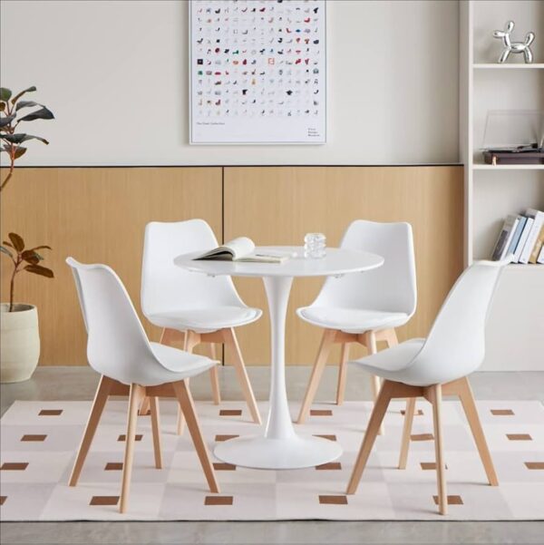 4-Seater Eames Dining Set