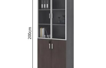 2- Door Wooden File Cabinet