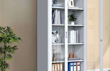 Full Glass Metallic Cabinet