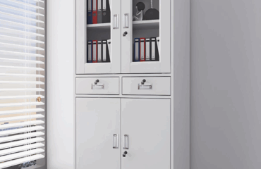 2-Door Metallic File Cabinet