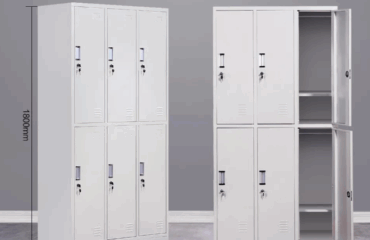 6 Locker metallic cabinet