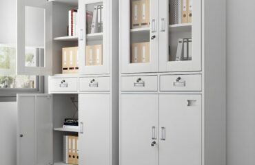4- Door Metallic Cabinet with Drawers