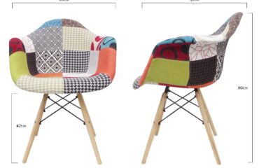 Multicolour Bistro Chair