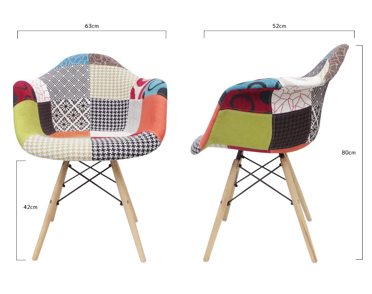 Multicolour Bistro Chair