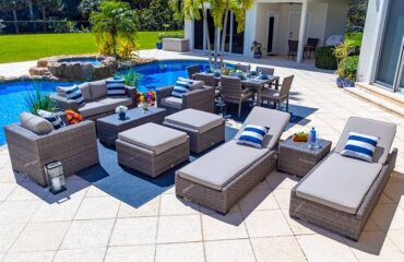 5-Seater Outdoor Sofa Set
