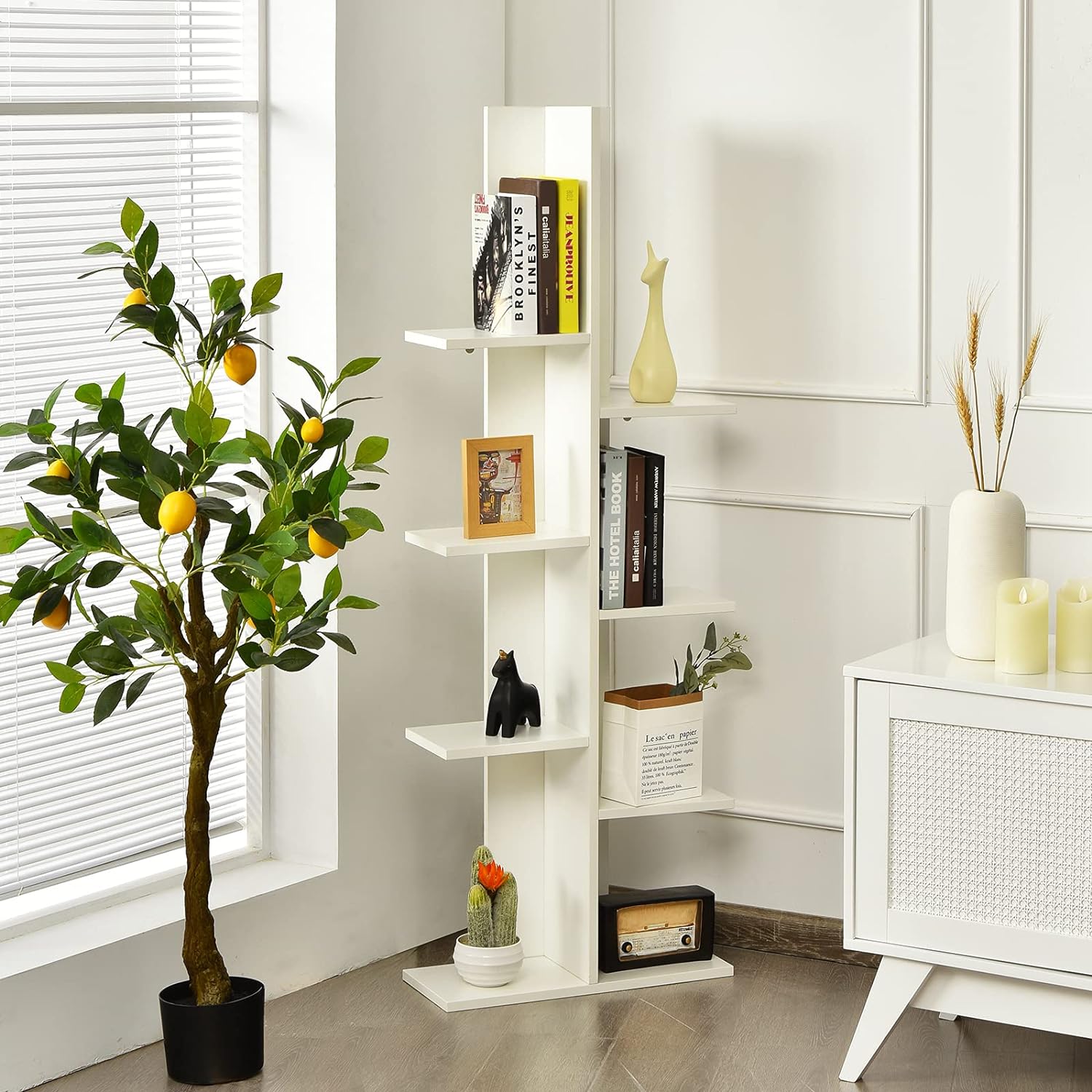 8-Tier Bookshelf
