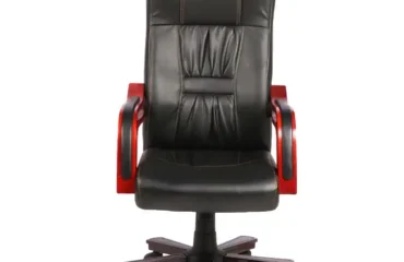 Executive office leather seat
