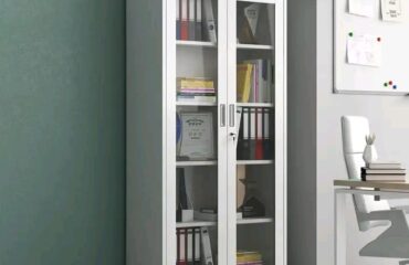 Full Glass Metallic Cabinet