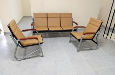 5- seater reception office sofa