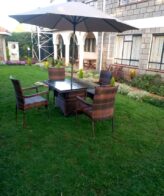 Outdoor Set With Umbrella