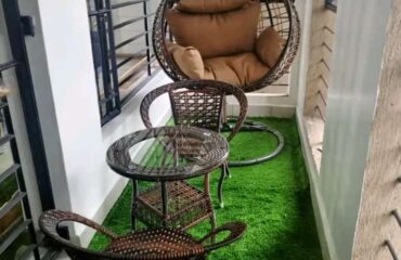 2-Seater Outdoor Set + Swing Chair