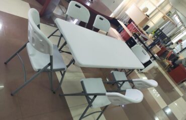 6 Seater Foldable Dining Set