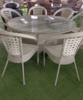 8-Seater Round Dining Set