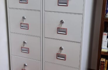 4-Drawer Fireproof Safe Cabinet