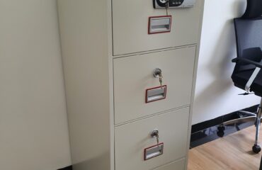 4-Drawer Fireproof Safe Cabinet