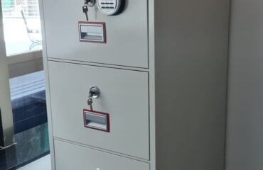 4-Drawer Fireproof Safe Cabinet