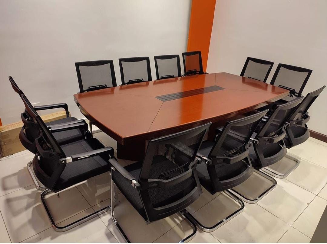 2.4m Mahogany Boardroom Table