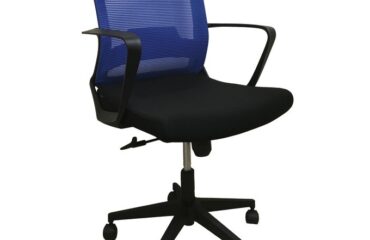 Ergonomic Seat with Mesh Back And Fabric Seat