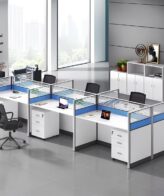 6-Way office workstation