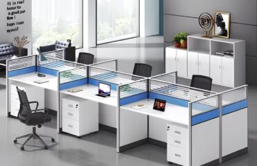 6-Way office workstation