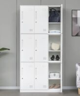 9-Locker Metallic Cabinet