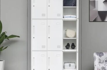 9-Locker Metallic Cabinet