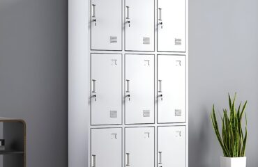 9-Locker Metallic Cabinet