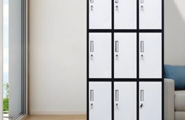 9-Locker Metallic Cabinet